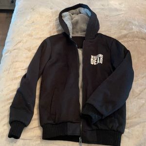 Walking Dead fleece lined hoodie